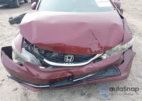 2013 Honda Civic Ex z USA, uszkodzony, nr VIN 2HGFB2F83DH557677